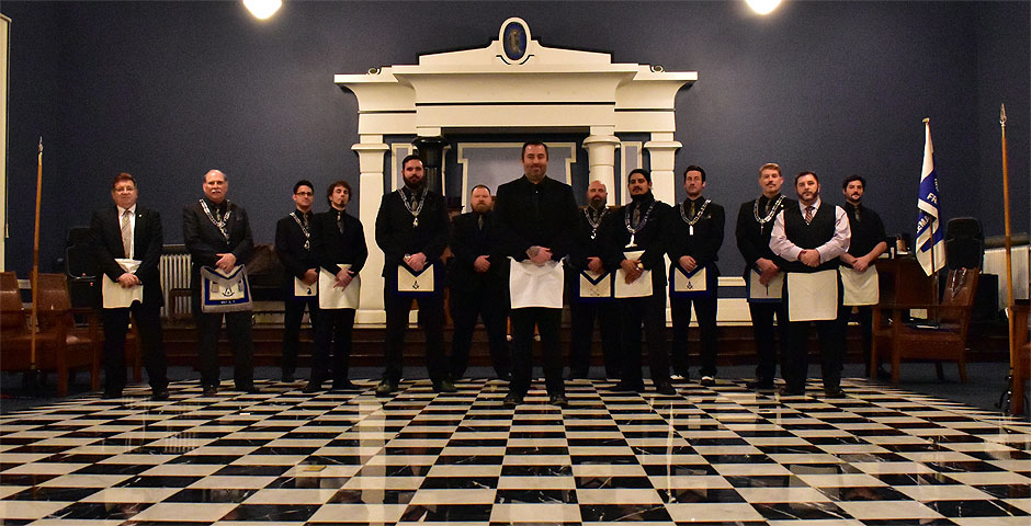 Master Mason Degree - Mike Milford - Official Pose
