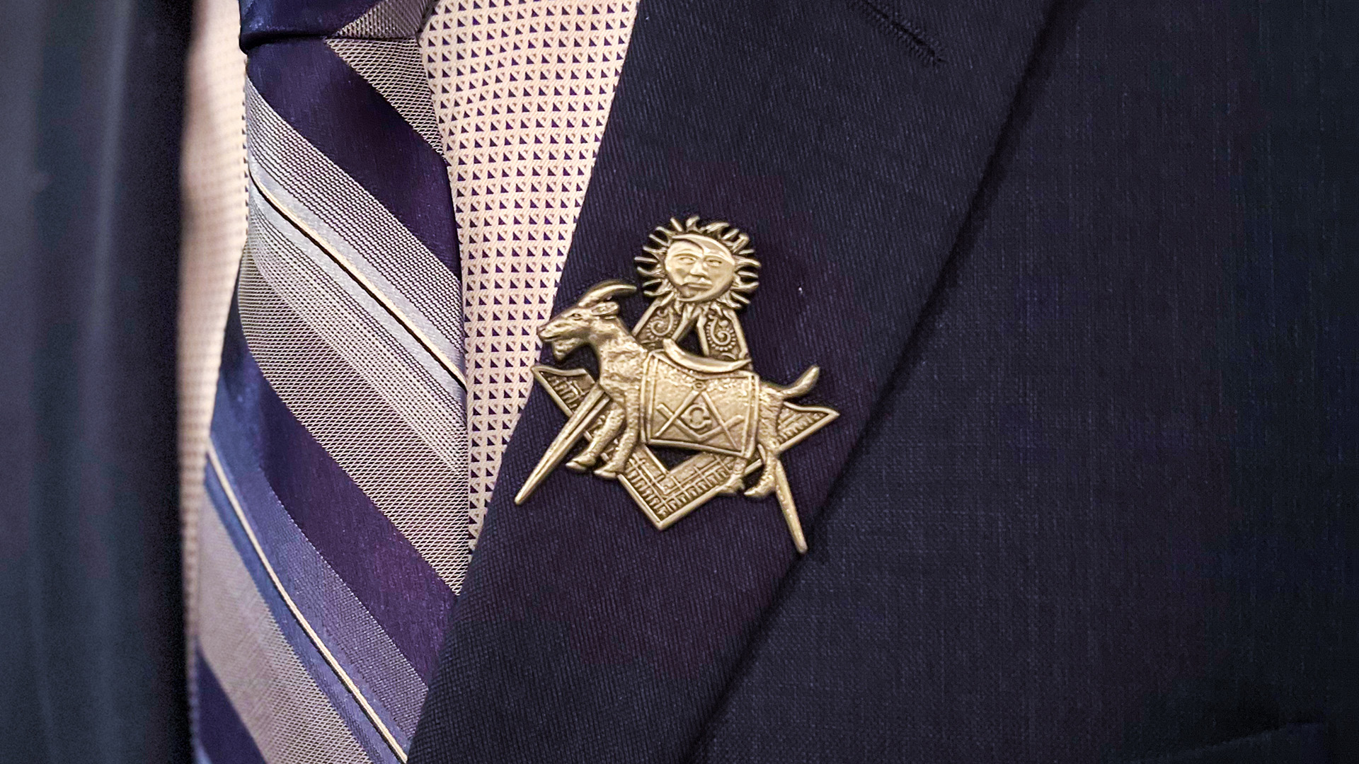 Order of the Goat Riders Pin